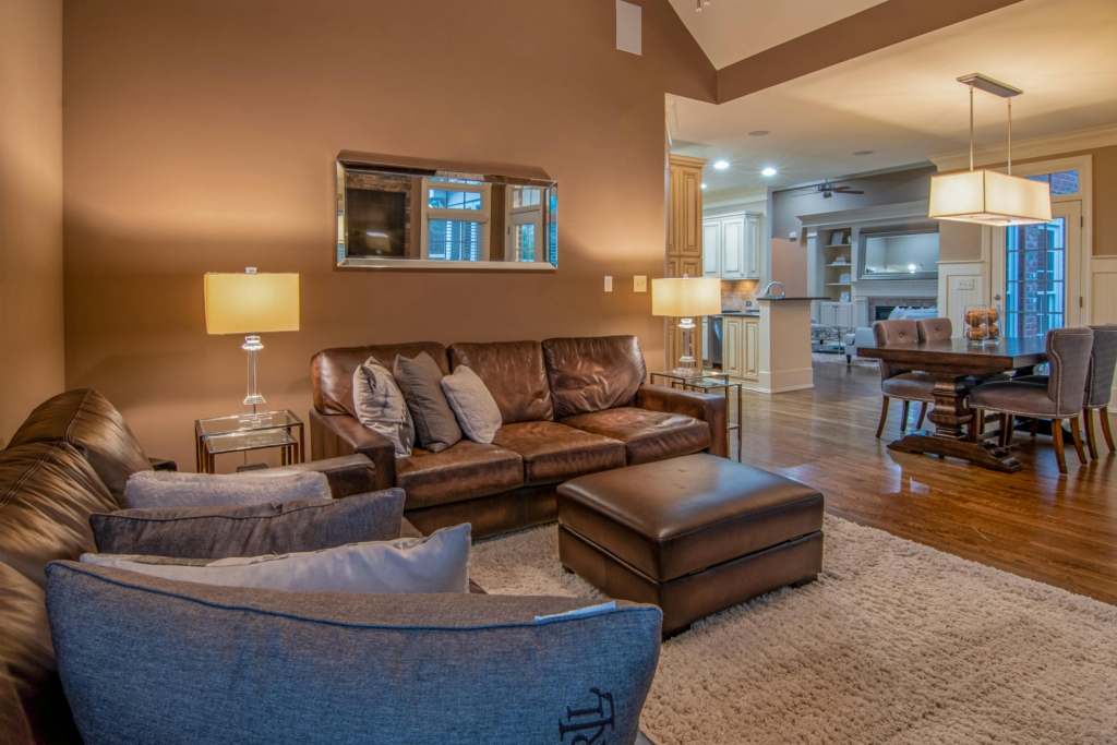 Open floor plan living