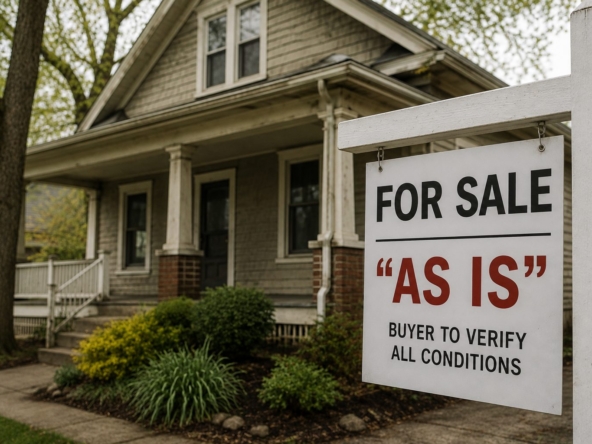 Buying a home as-is in ohio
